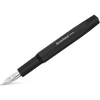 Kaweco Original Fountain Pen - Black - Chrome Trim (250 Nib) - Pen Boutique Ltd