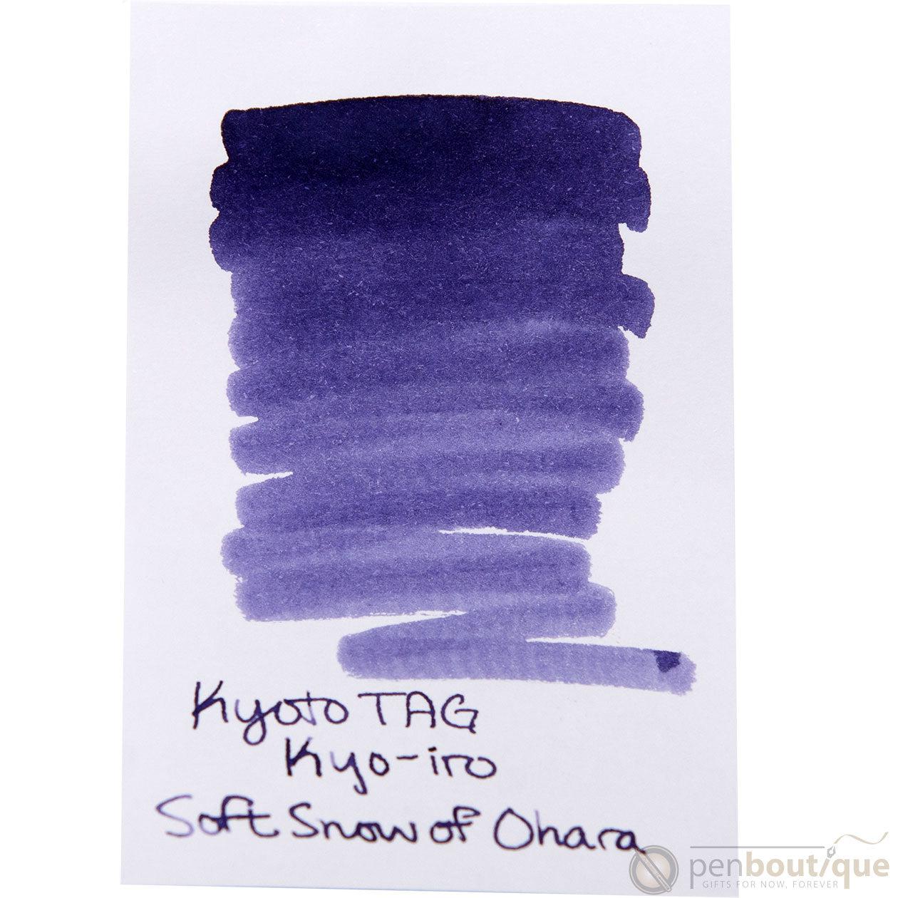 Kyoto Ink Bottle - Kyo-Iro - Soft Snow of Ohara-Pen Boutique Ltd