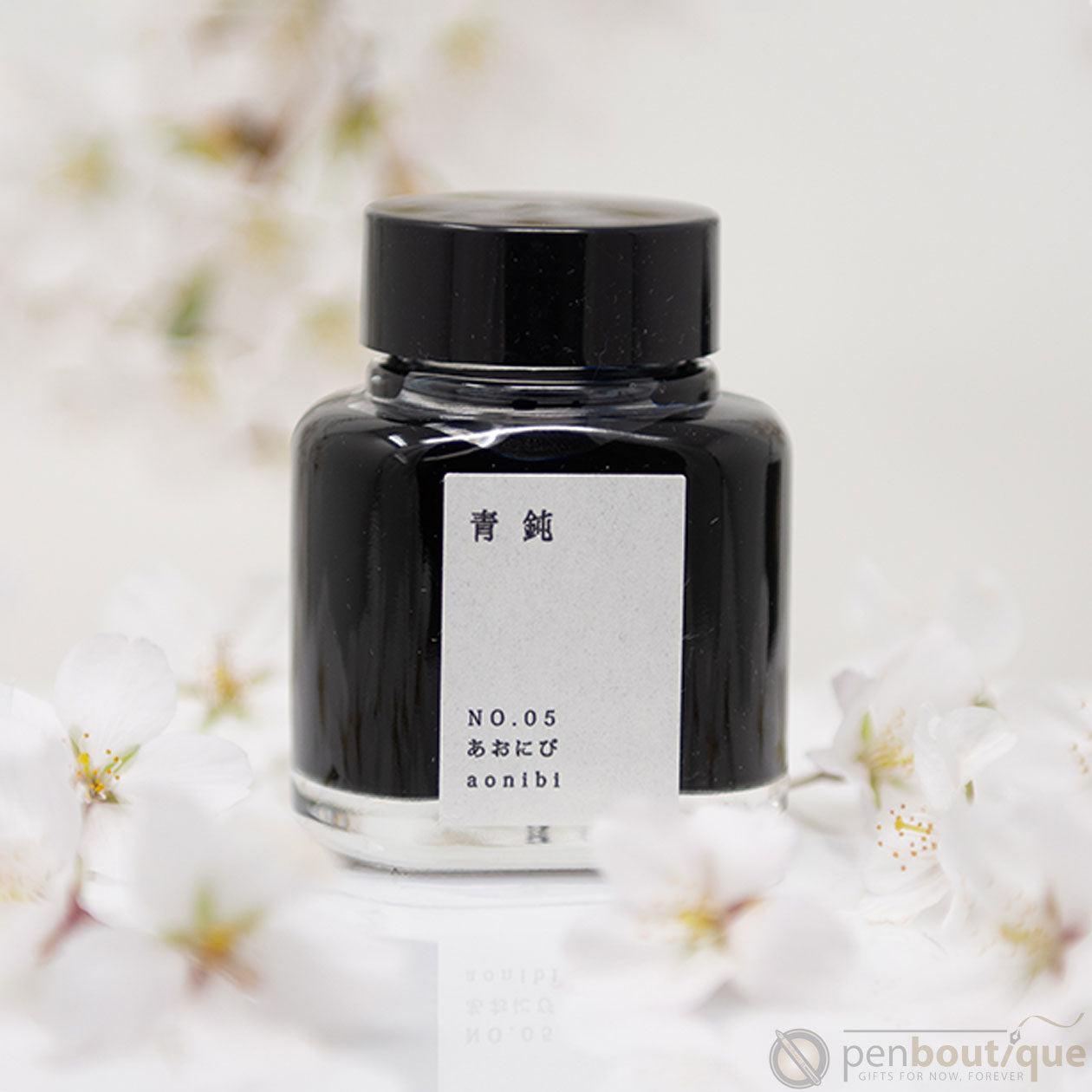 Kyoto Ink Bottle - Kyo no Oto - Aonibi-Pen Boutique Ltd