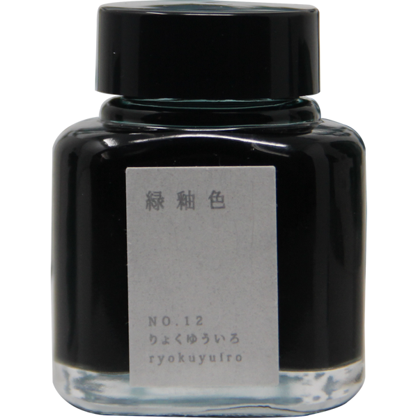 Kyoto Shimmer Ink Bottle - Ryokuyuiro - 40ml-Pen Boutique Ltd