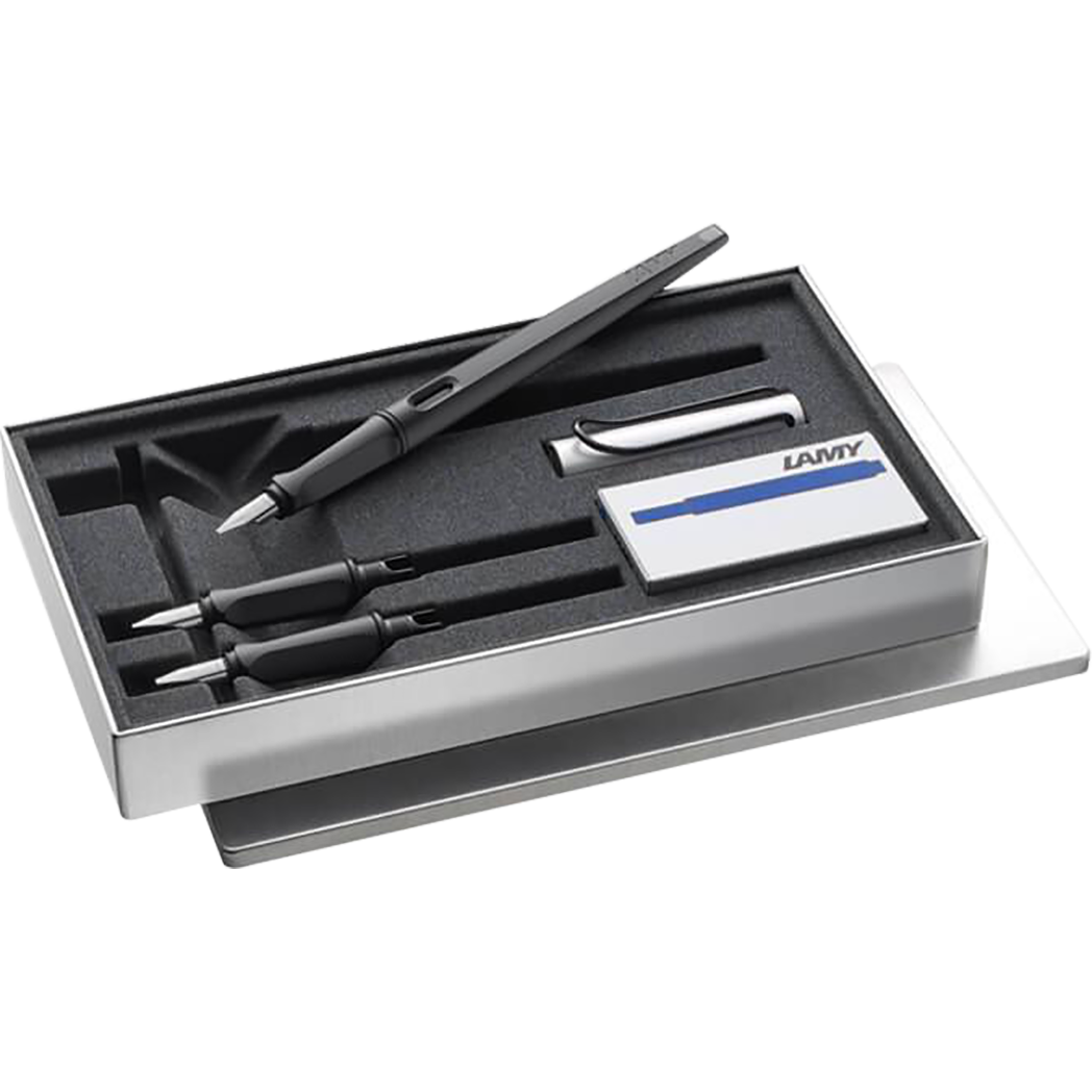Lamy Joy AL Calligraphy Fountain Pen Set - L11S-Pen Boutique Ltd