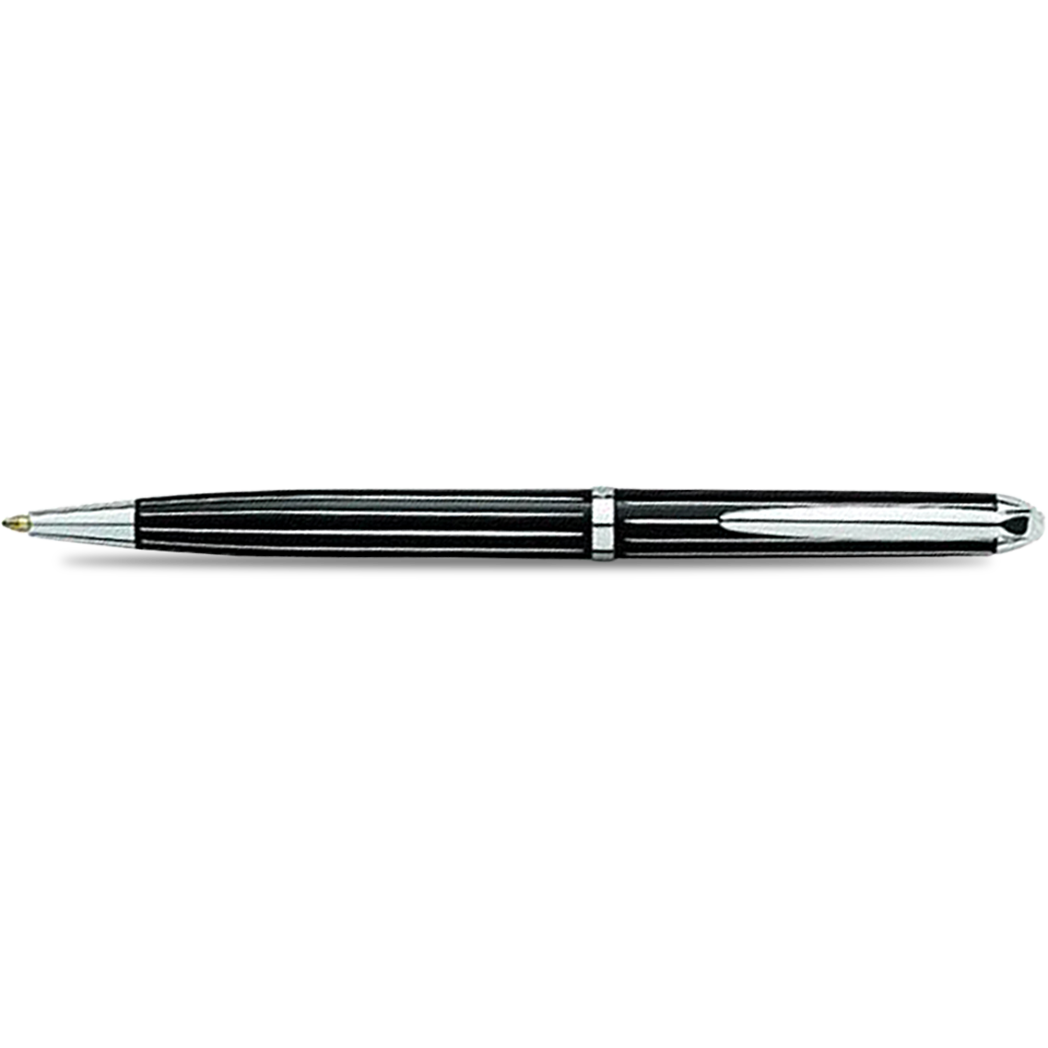 Laban Ballpoint Pen - Black Diamond - Sterling Silver Trim-Pen Boutique Ltd