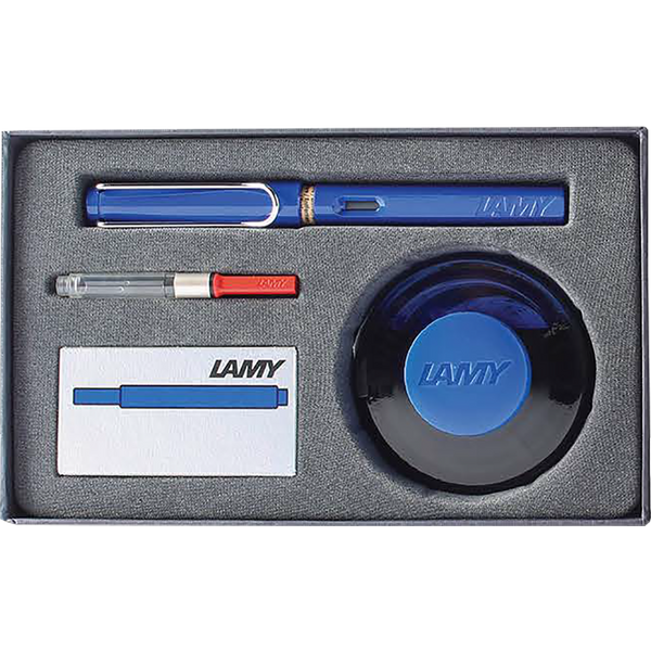 Lamy Safari Gift Set - Blue-Pen Boutique Ltd
