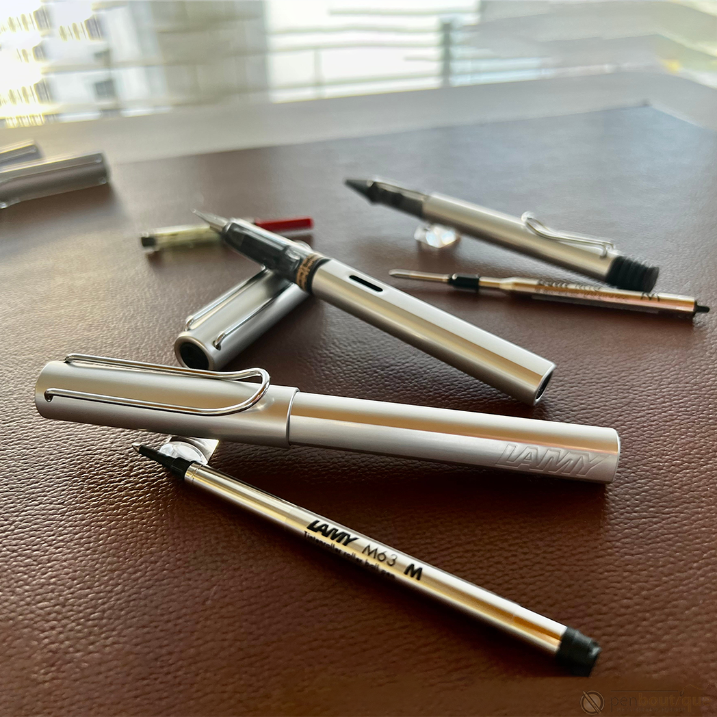 Lamy Al-Star Fountain Pen - Special Edition - WhiteSilver-Pen Boutique Ltd