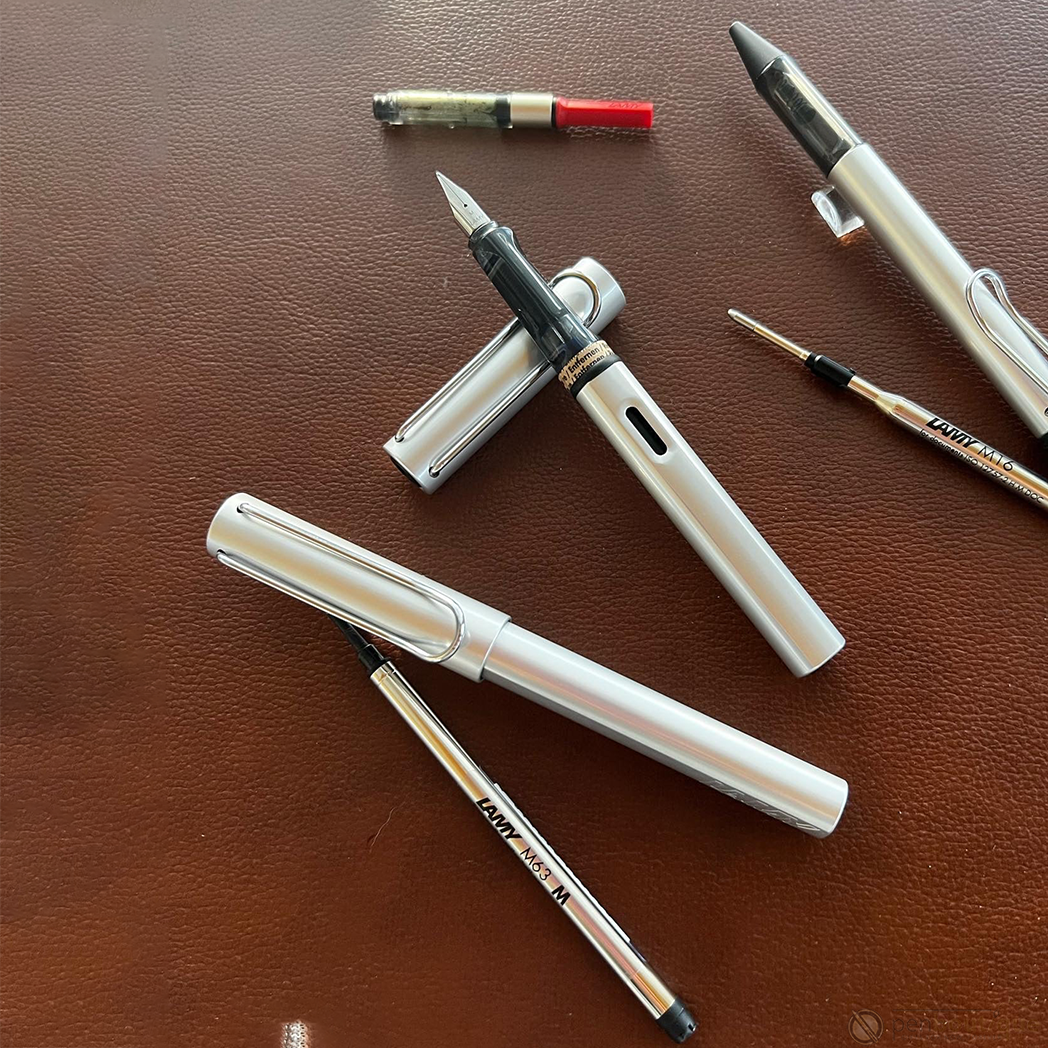 Lamy Al-Star Fountain Pen - Special Edition - WhiteSilver-Pen Boutique Ltd
