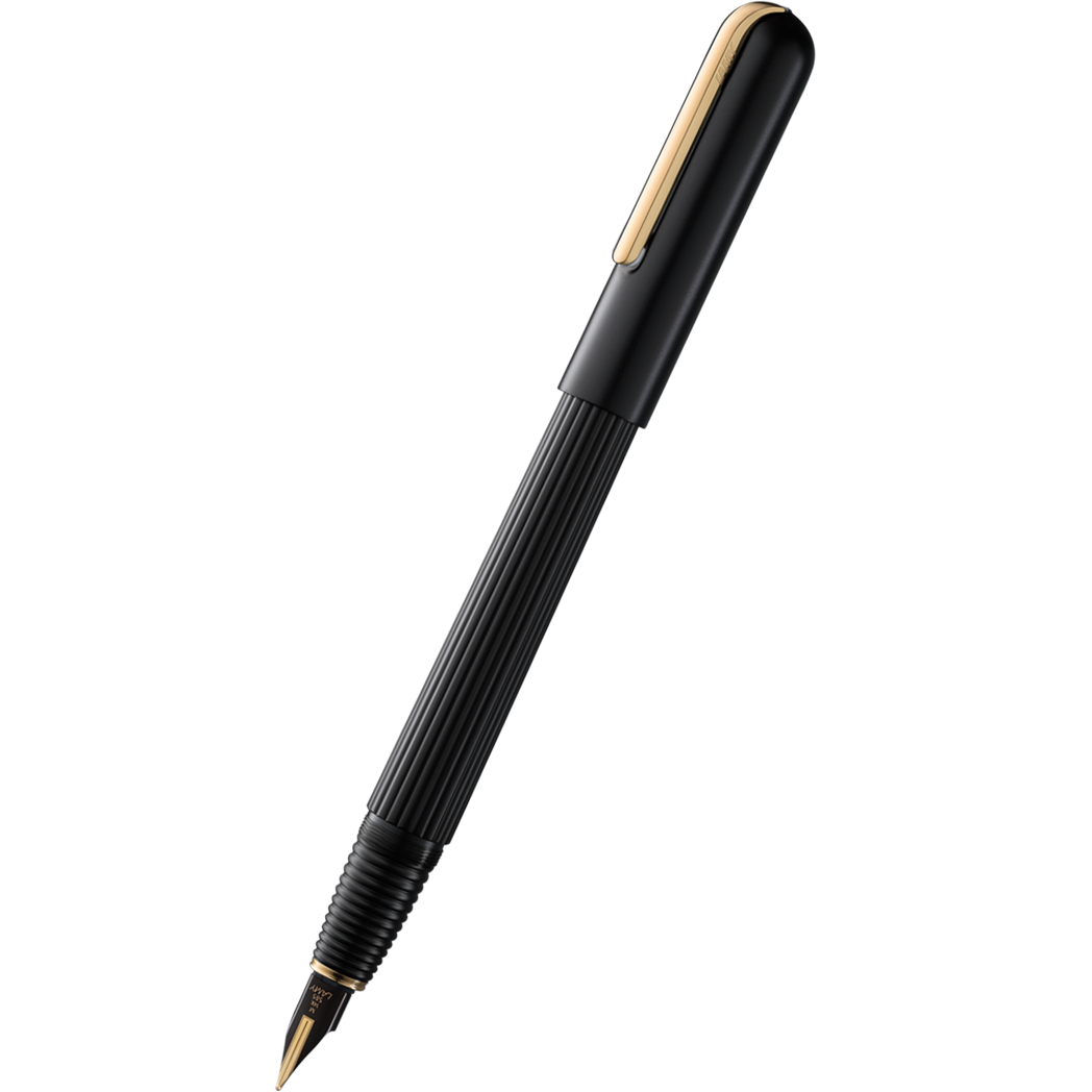 Lamy Imporium Black/Gold Fountain Pen - Pen Boutique Ltd
