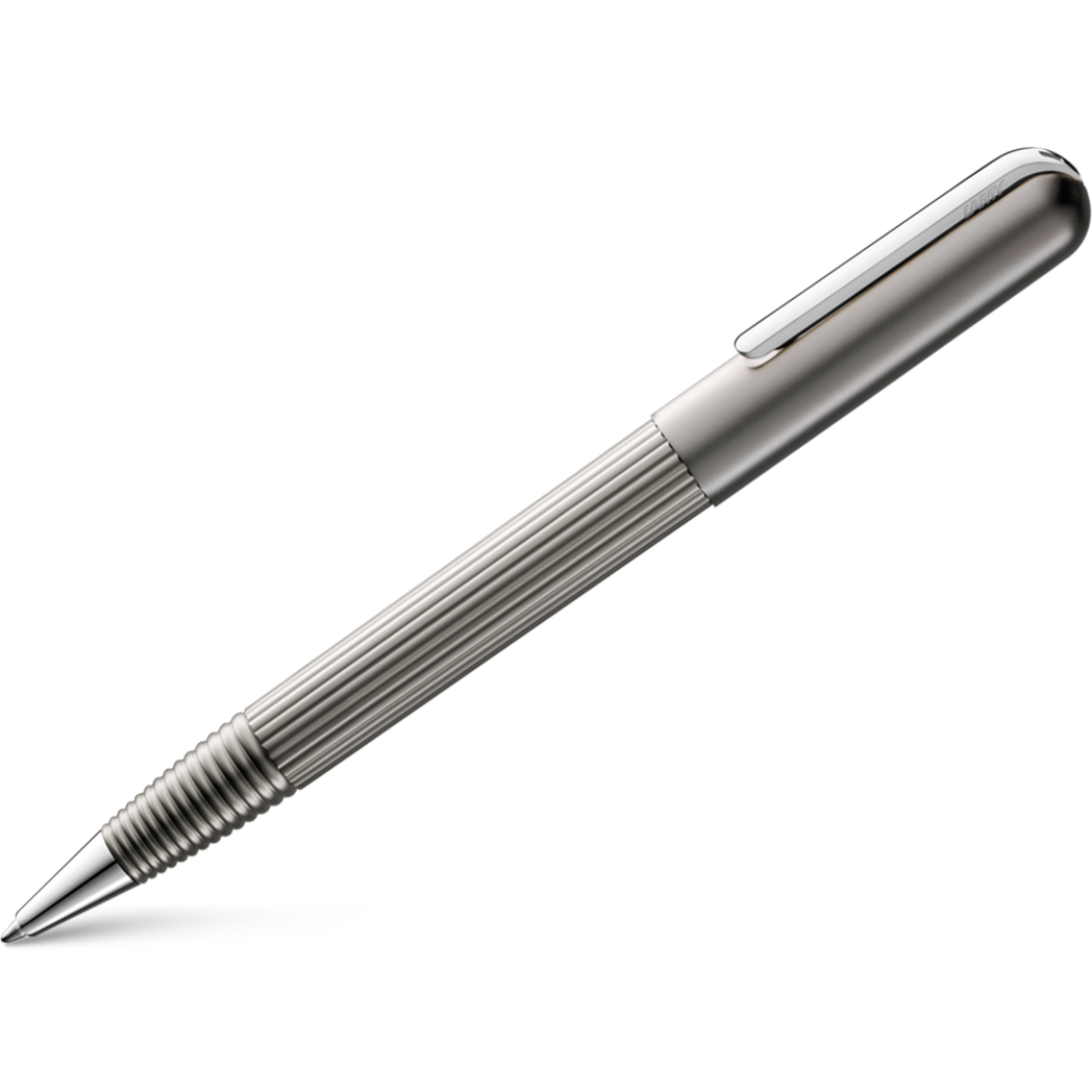 Lamy Imporium Titanium/Platinum Ballpoint Pen-Pen Boutique Ltd