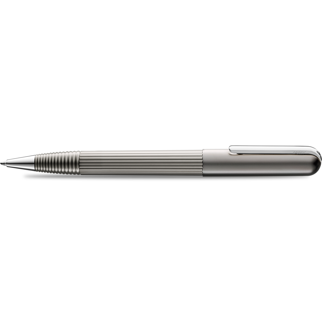 Lamy Imporium Titanium/Platinum Ballpoint Pen-Pen Boutique Ltd