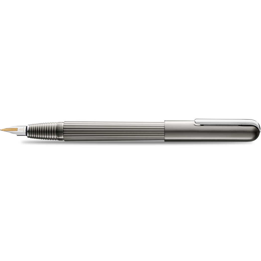 Lamy Imporium Titanium/Platinum Fountain Pen-Pen Boutique Ltd