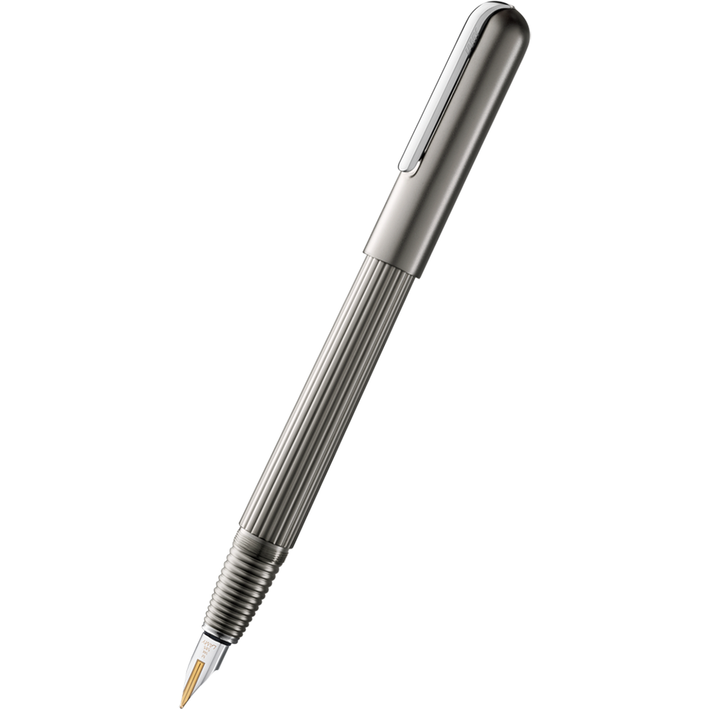 Lamy Imporium Titanium/Platinum Fountain Pen-Pen Boutique Ltd