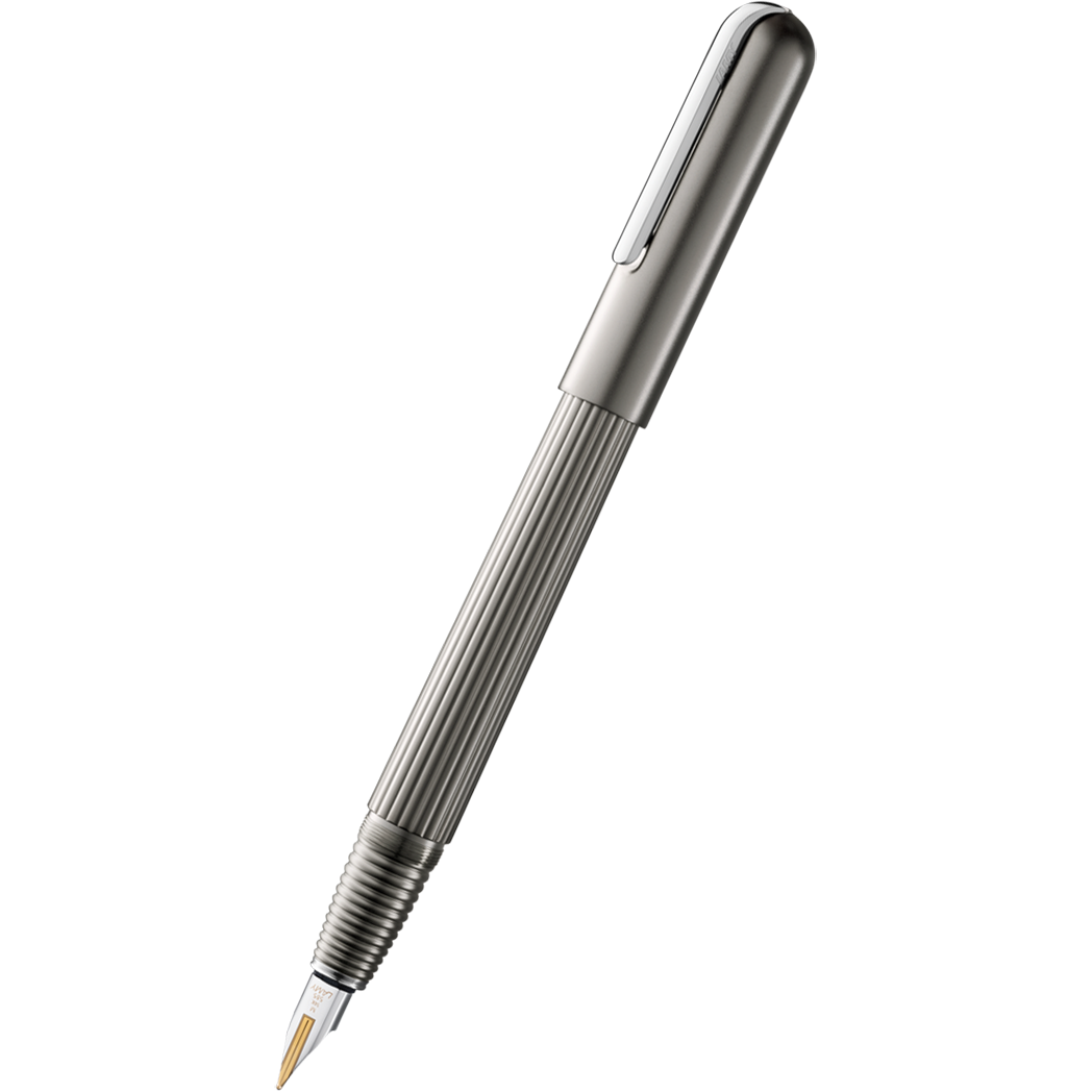 Lamy Imporium Titanium/Platinum Fountain Pen-Pen Boutique Ltd