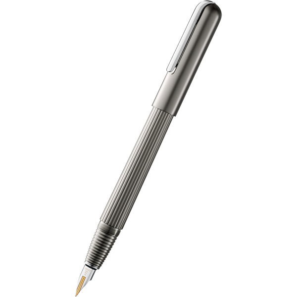 Lamy Imporium Titanium/Platinum Fountain Pen-Pen Boutique Ltd