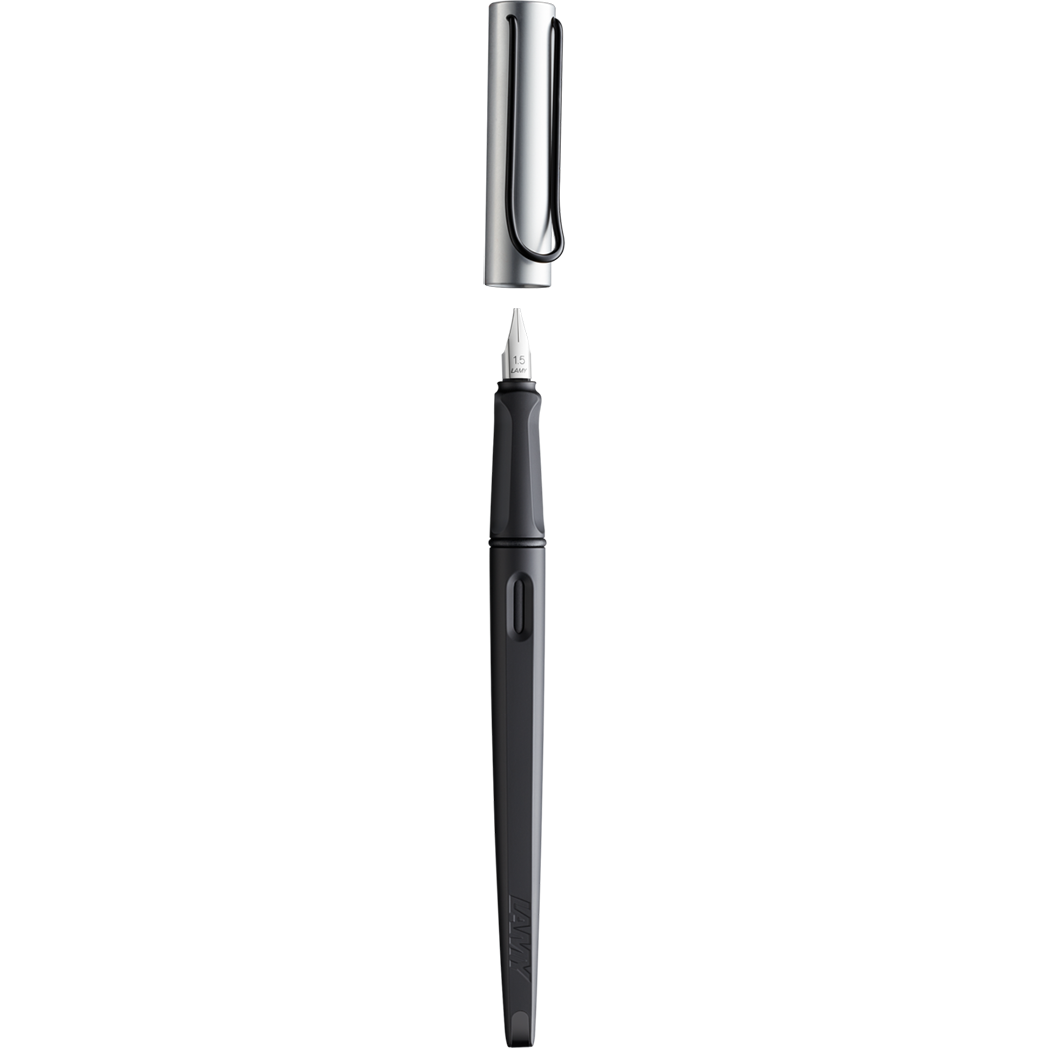 Lamy Joy Calligraphy Fountain Pen - Black - 1.5 mm Nib