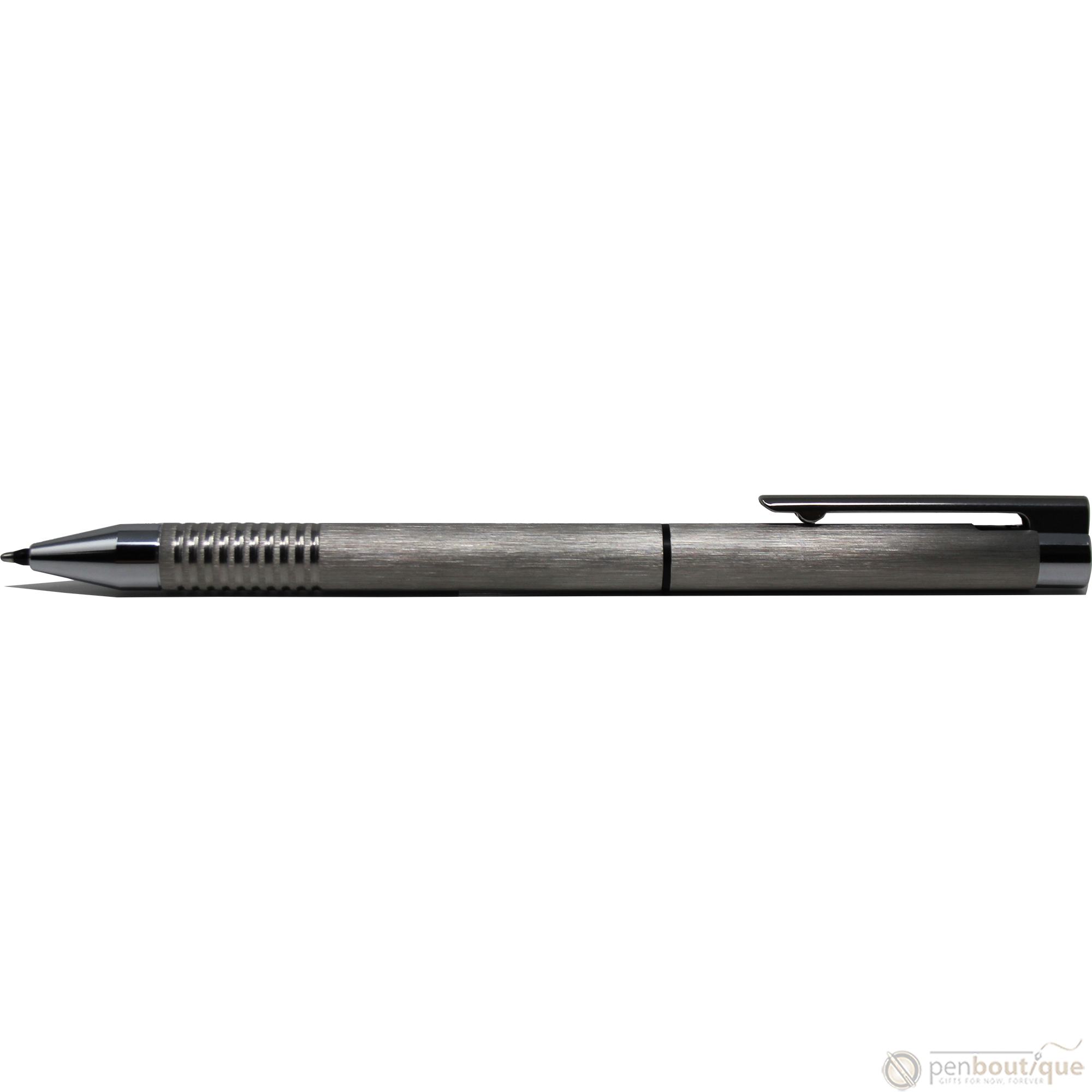 Lamy Logo Twin Pen - Brushed Stainless Steel-Pen Boutique Ltd
