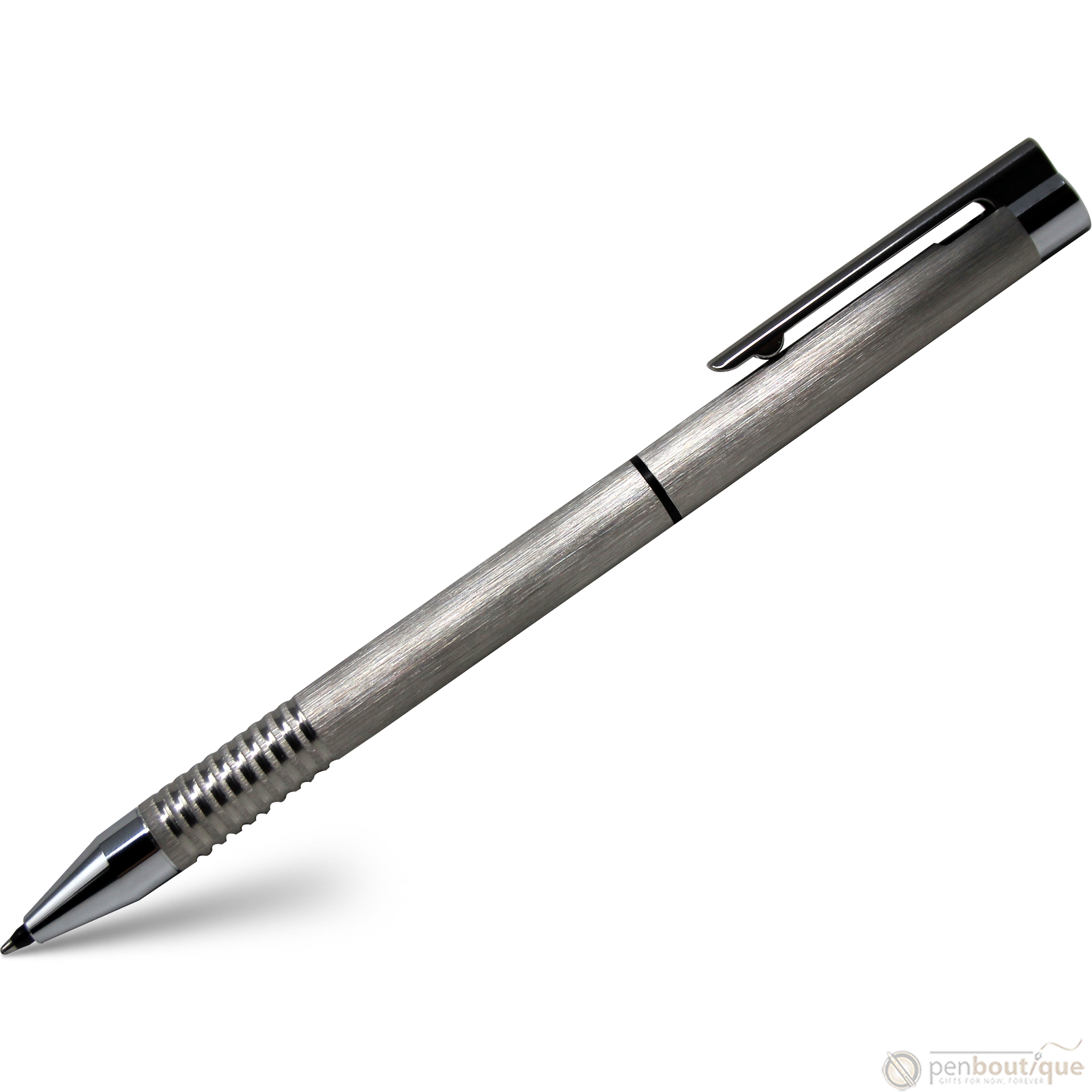 Lamy Logo Twin Pen - Brushed Stainless Steel-Pen Boutique Ltd