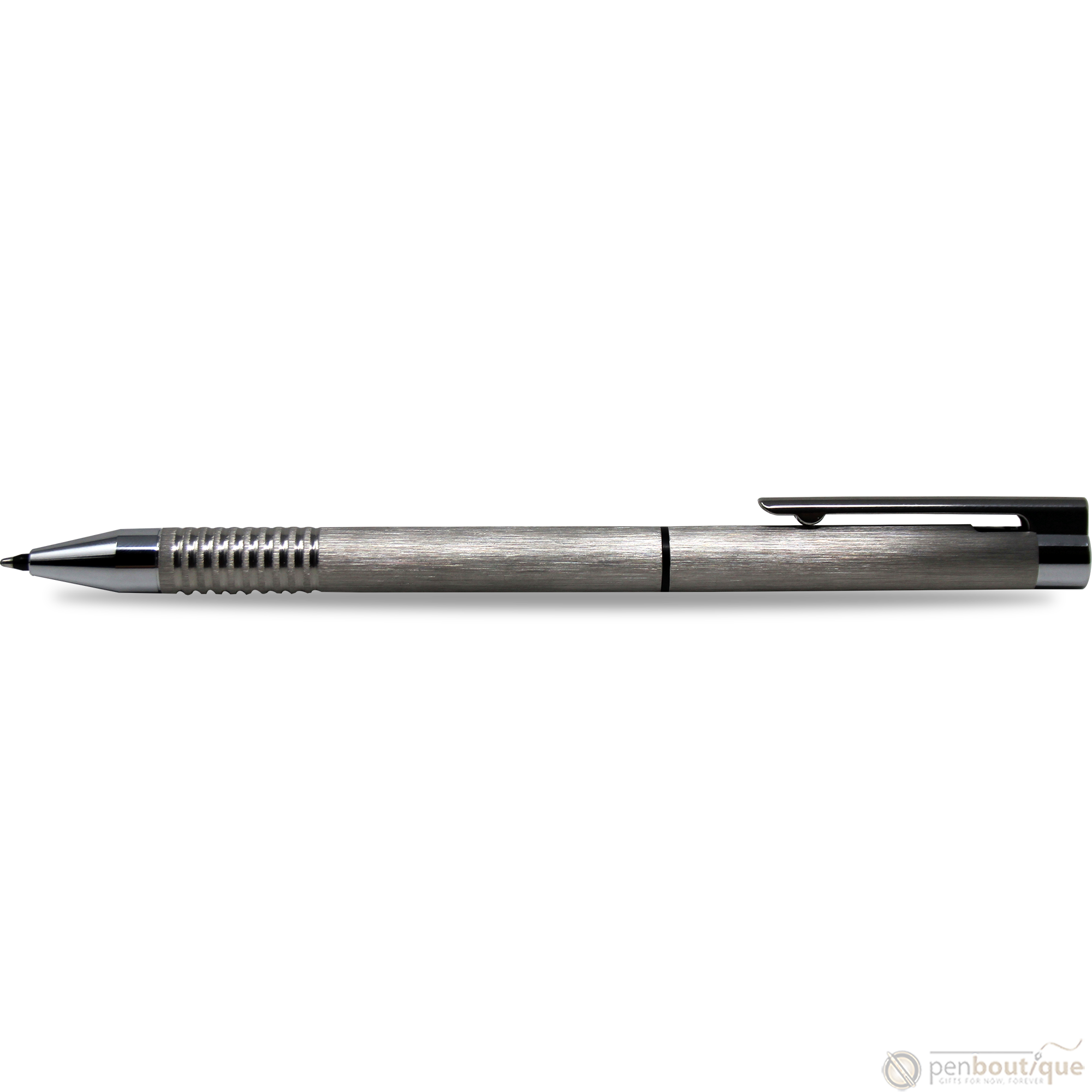 Lamy Logo Twin Pen - Brushed Stainless Steel-Pen Boutique Ltd