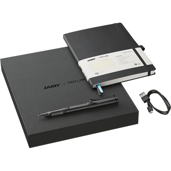 Lamy Safari Gift Set - All Black Ncode-Pen Boutique Ltd