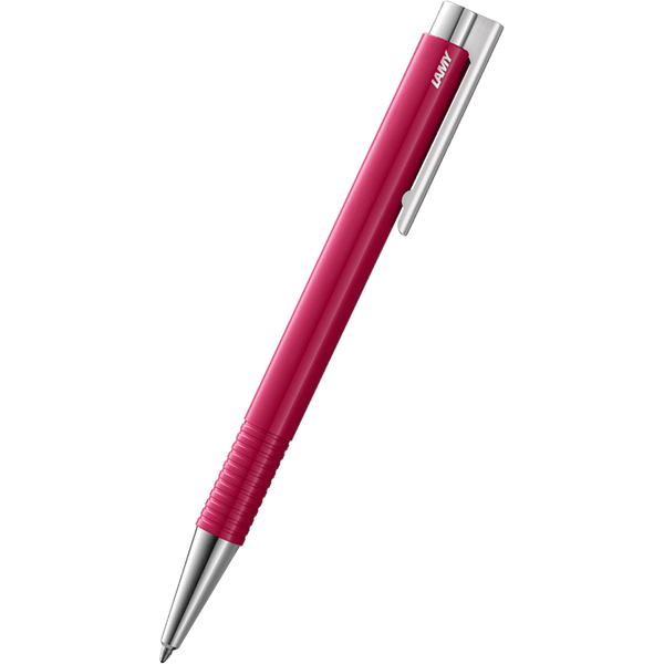 Lamy Logo M+ Ballpoint Pen - Raspberry Gloss - Special Edition-Pen Boutique Ltd