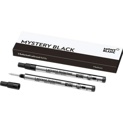 Montblanc Legrand Rollerball Refill - Mystery Black (2 Per Pack)-Pen Boutique Ltd