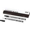 Montblanc Legrand Rollerball Refill - Mystery Black (2 Per Pack)-Pen Boutique Ltd