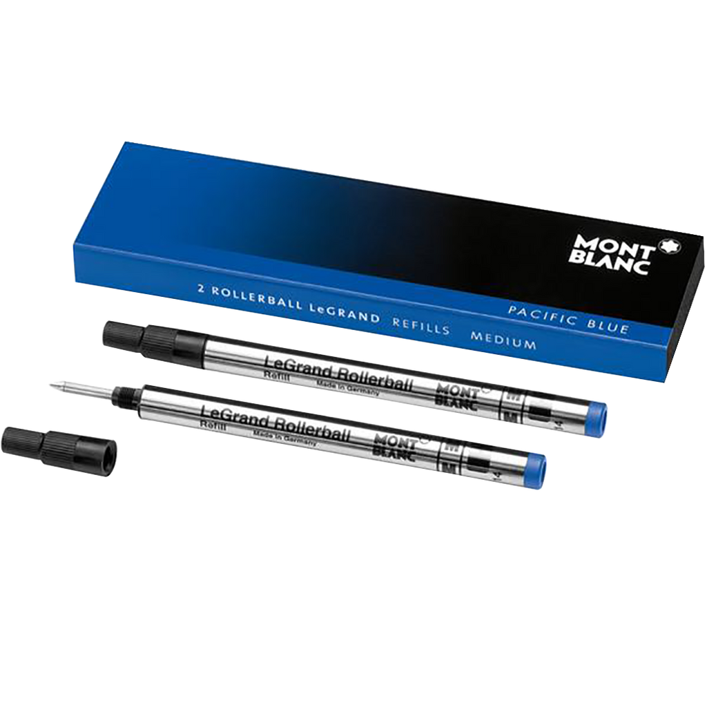Montblanc Rollerball Refill - Pacific Blue (Fits LeGrand Rollerball Pen)-Pen Boutique Ltd