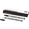 Montblanc Legrand Rollerball Refill - Mystery Black (2 Per Pack)-Pen Boutique Ltd