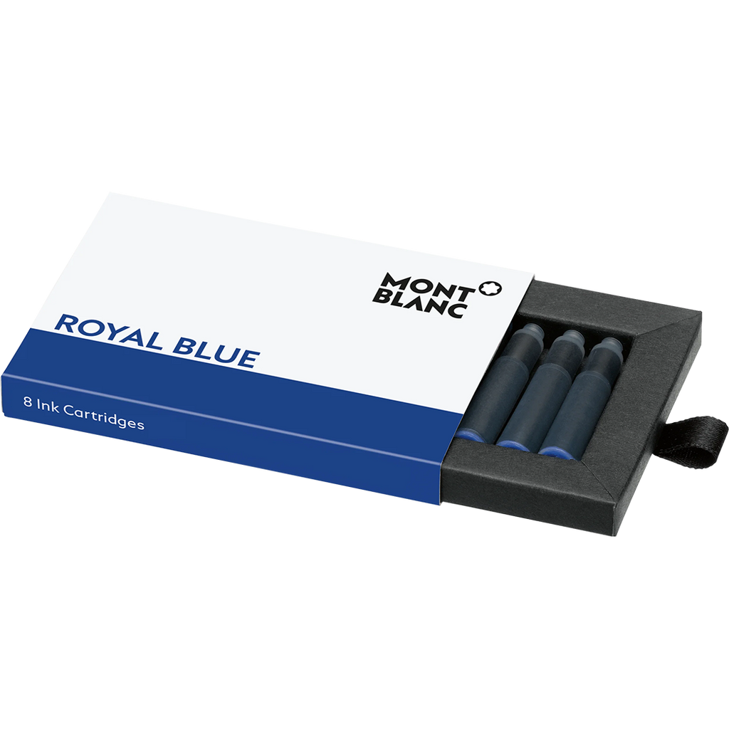 Montblanc Ink Cartridges - Royal Blue (8 Per Pack)-Pen Boutique Ltd