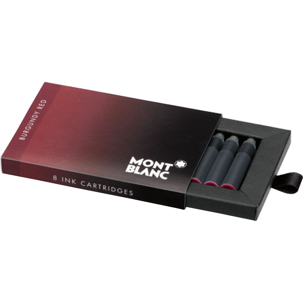 Montblanc Ink Cartridges - Burgundy Red (8 Per Pack)-Pen Boutique Ltd