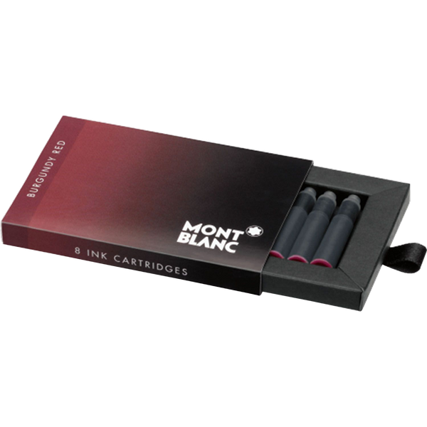 Montblanc Ink Cartridges - Burgundy Red (8 Per Pack)-Pen Boutique Ltd