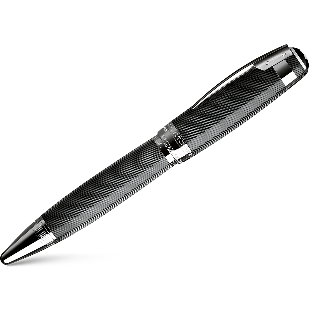 Montblanc Alfred Hitchcock Rollerball - Limited Edition - Black/Silver -Pen Boutique Ltd