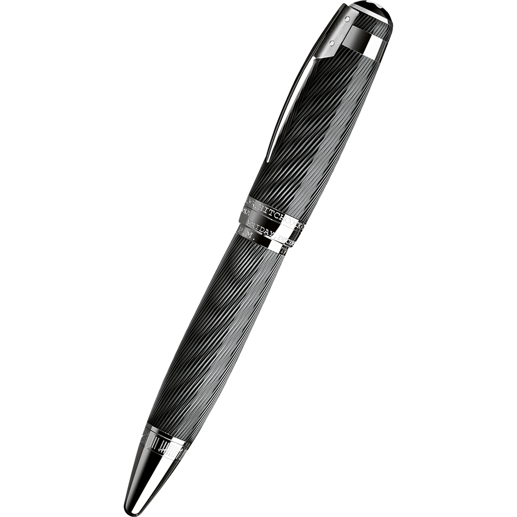 Montblanc Alfred Hitchcock Rollerball - Limited Edition - Black/Silver -Pen Boutique Ltd