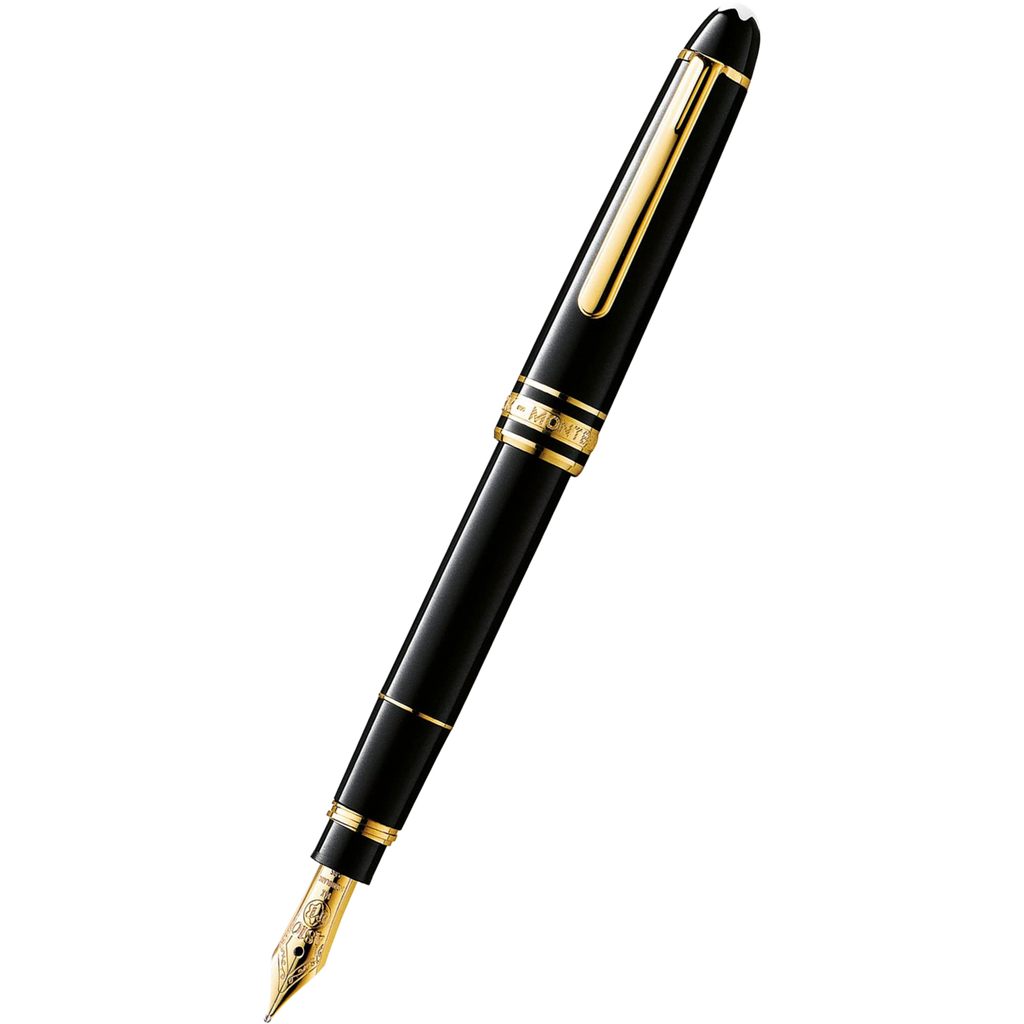 Montblanc 114 Meisterstuck Mozart Fountain Pen - Black OB-Pen Boutique Ltd