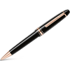 Montblanc Meisterstück Ballpoint Pen - Black - Red Gold Trim - Legrand-Pen Boutique Ltd