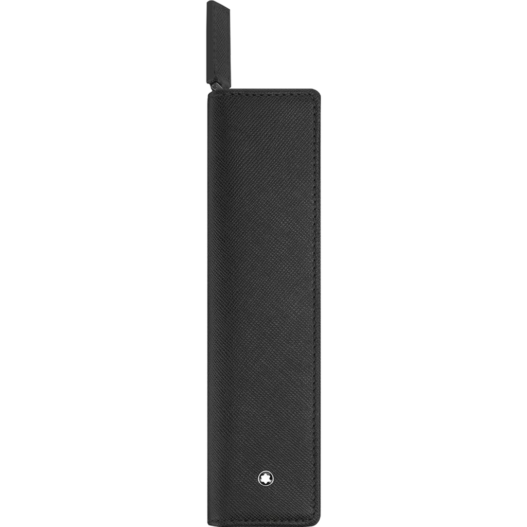 Montblanc Meisterstuck Pen Pouch - Sartorial Black (Single)-Pen Boutique Ltd