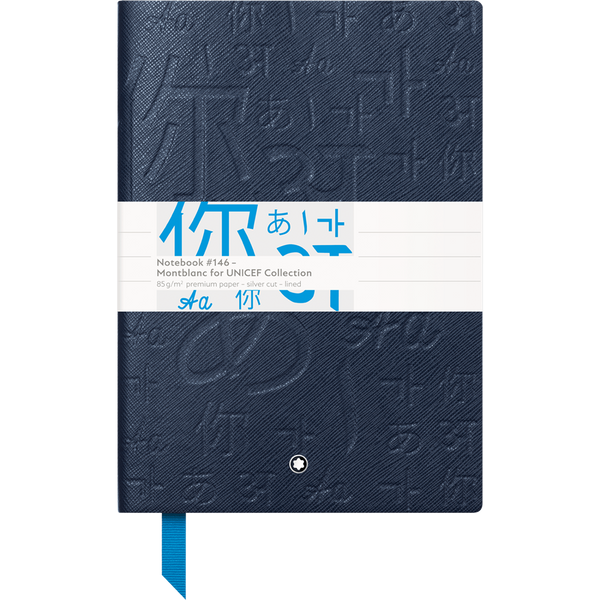 Montblanc Notebook - #146 UNICEF - Lined-Pen Boutique Ltd