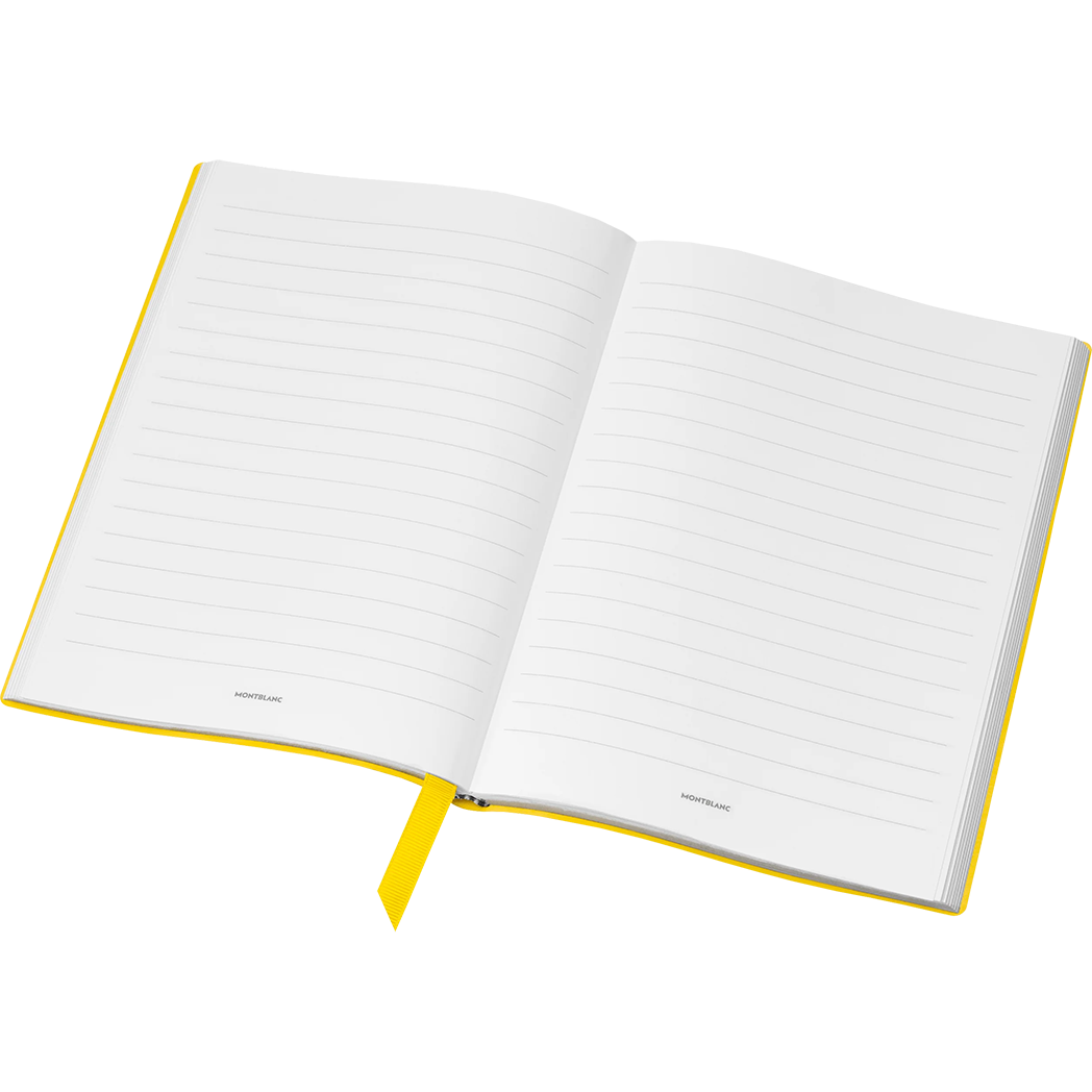 Montblanc Notebook - #146 Yellow - Lined-Pen Boutique Ltd