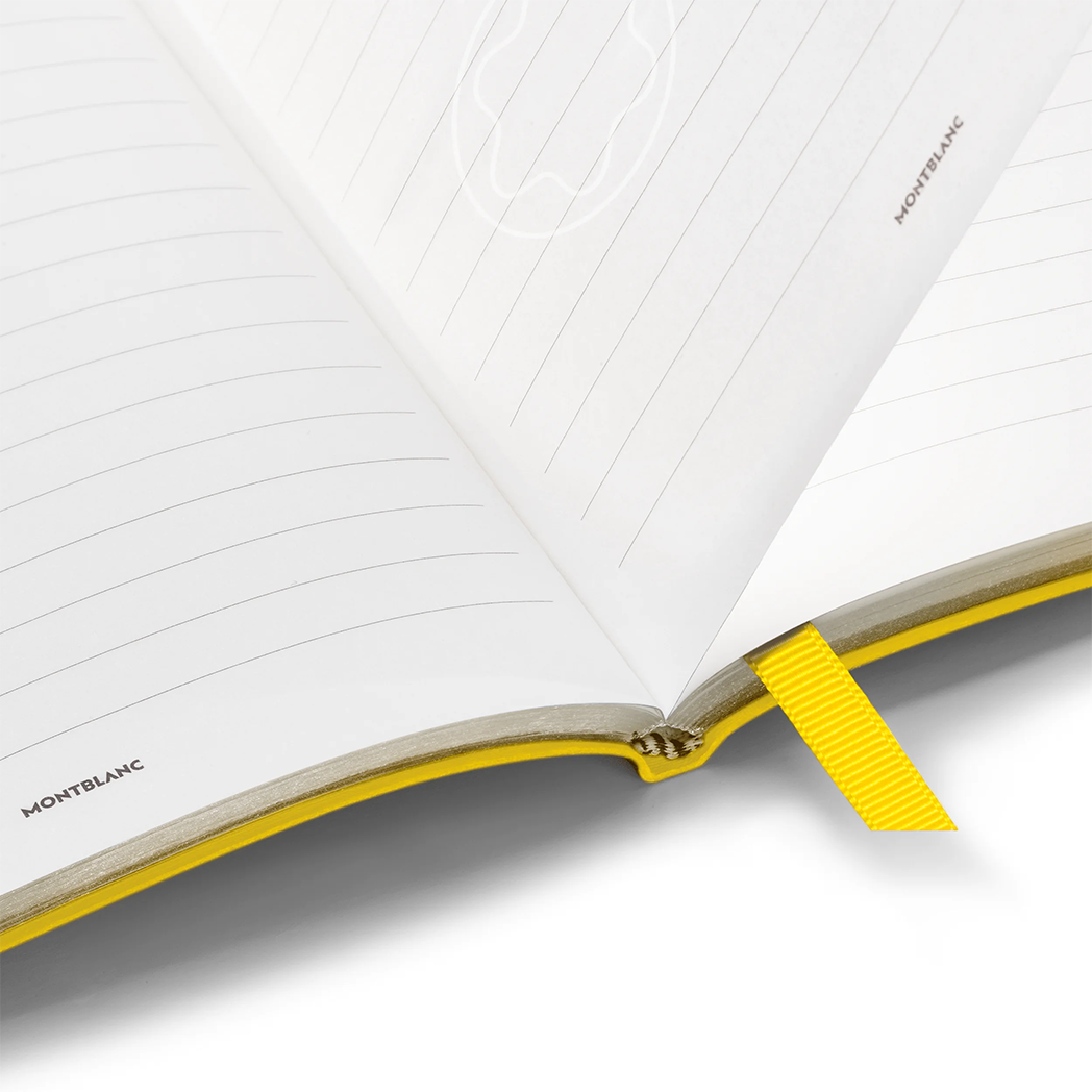 Montblanc Notebook - #146 Yellow - Lined-Pen Boutique Ltd