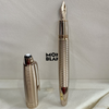 Montblanc 146 Meisterstuck Fountain Pen - Solitaire - Geometric Dimension - Fine point.-Pen Boutique Ltd