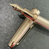 Montblanc 146 Meisterstuck Fountain Pen - Solitaire - Geometric Dimension - Fine point.-Pen Boutique Ltd