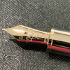 Montblanc 146 Meisterstuck Fountain Pen - Solitaire - Geometric Dimension - Fine point.-Pen Boutique Ltd