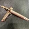 Montblanc 146 Meisterstuck Fountain Pen - Solitaire - Geometric Dimension - Fine point.-Pen Boutique Ltd