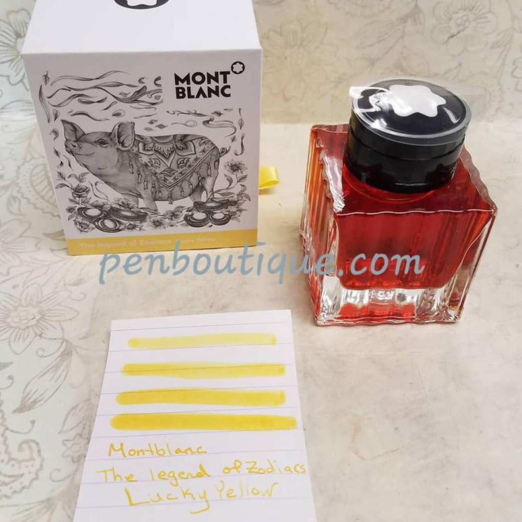 Montblanc Bottled Ink - The Legend of Zodiacs - The Pig - 50ml-Pen Boutique Ltd
