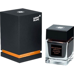 Montblanc Bottled Ink - Elixir Parfumeur - Orange Brown - Leather Scent - 50ml-Pen Boutique Ltd