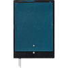 Montblanc Notebook - 146 Petrol Blue - Pass-Partout Pocket - Pen Boutique Ltd