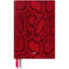 Montblanc Notebook - #146 Python Print Cayenne - Lined-Pen Boutique Ltd