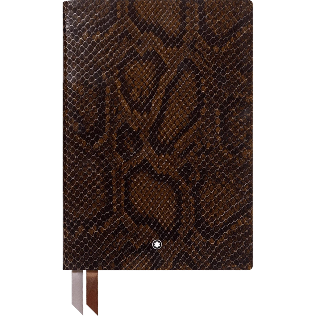 Montblanc Notebook - #146 Python Print Smoke - Lined-Pen Boutique Ltd