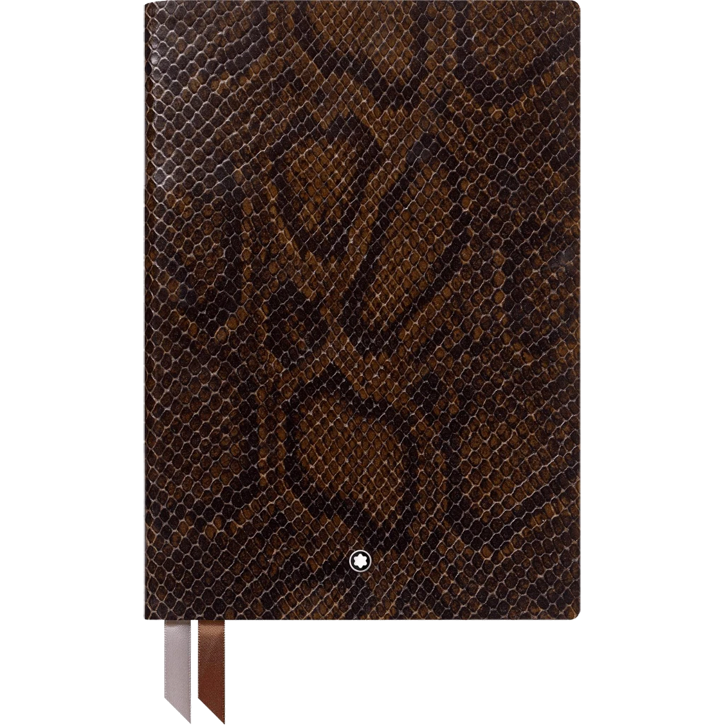 Montblanc Notebook - #146 Python Print Smoke - Lined-Pen Boutique Ltd