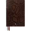 Montblanc Notebook - #146 Python Print Smoke - Lined-Pen Boutique Ltd