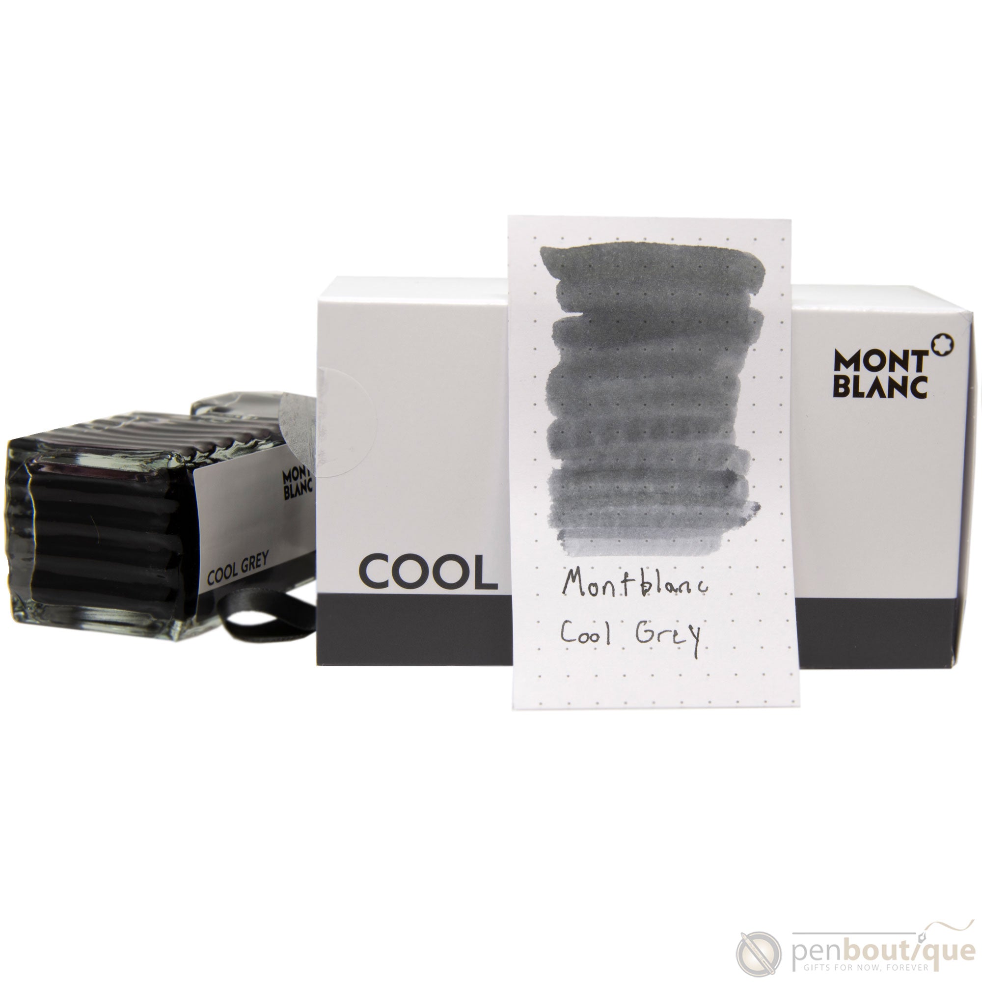 Montblanc Bottled Ink - Cool Grey - 60ml-Pen Boutique Ltd