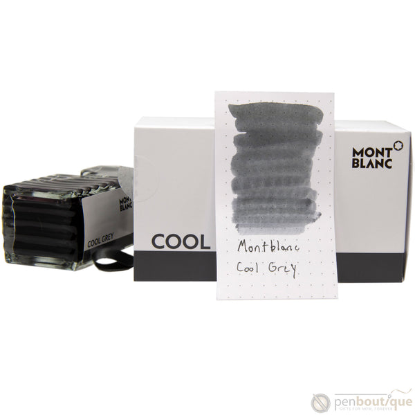 Montblanc Bottled Ink - Cool Grey - 60ml-Pen Boutique Ltd